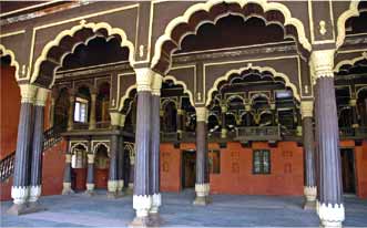 Tipu Palace in Bangalore