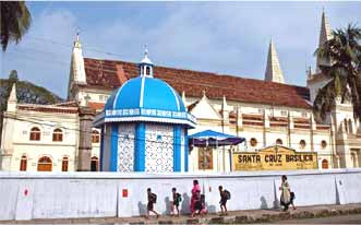 Santa Cruz Basilica in Cochin