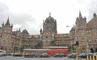 Victoria Terminus in Mumbai