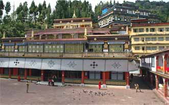 Rumtek Monastery in Sikkim