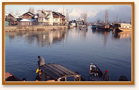 Dal Lake in Kashmir